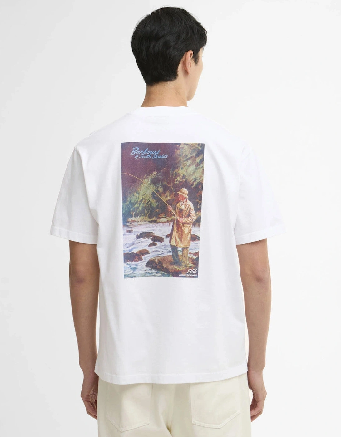 1956 Graphic OS T-Shirt WH11 White