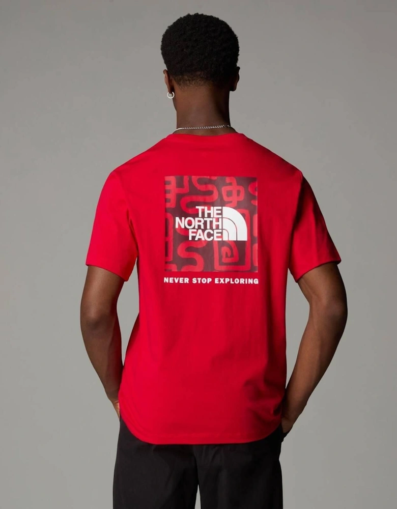 The North Face Relax Unisex Red T-Shirt