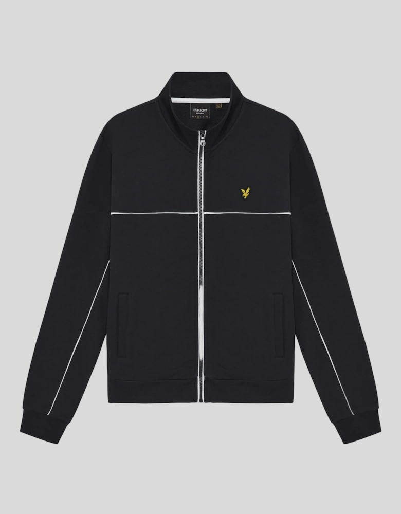Piped Full Zip Track Top