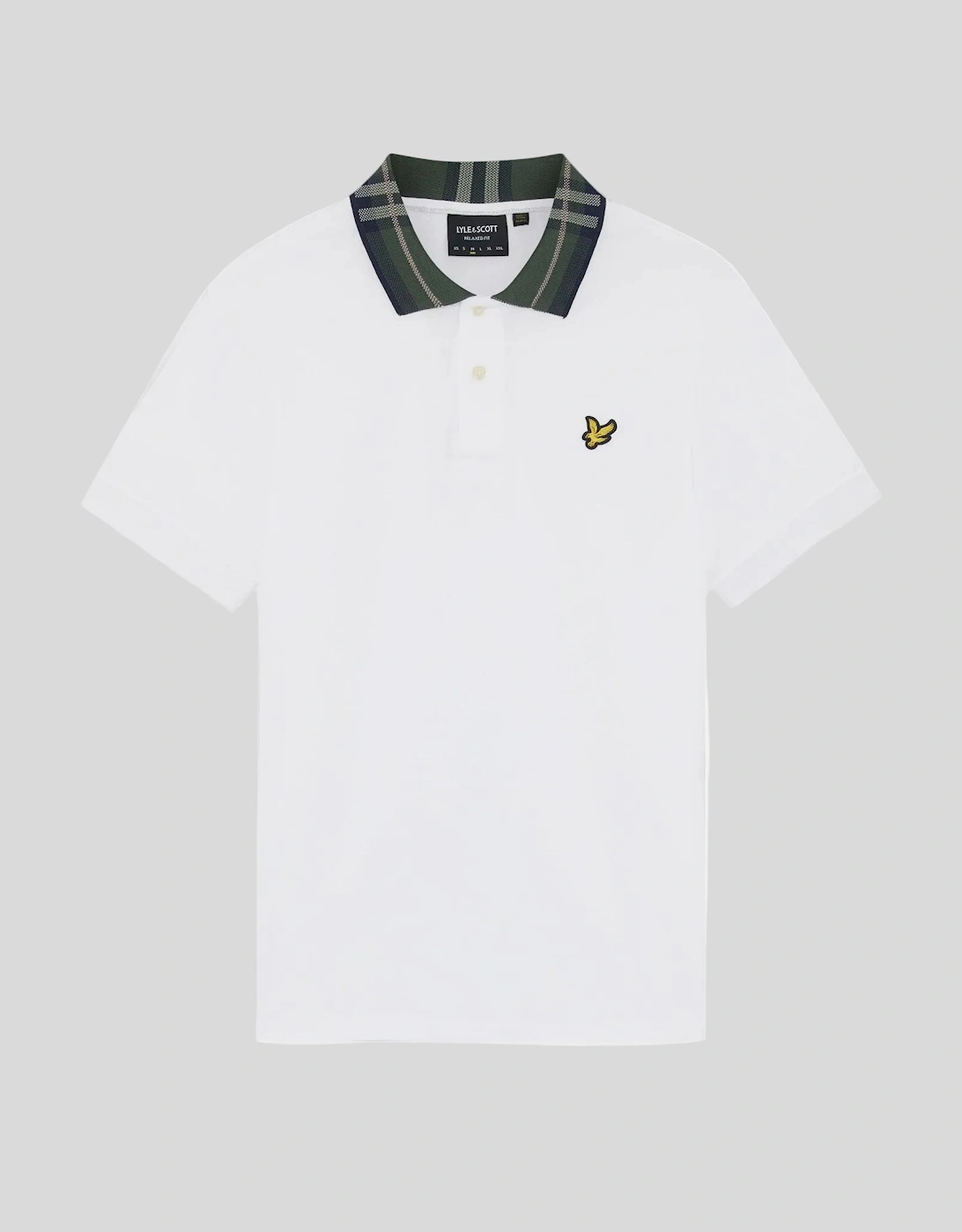 Tartan Collar Polo Shirt