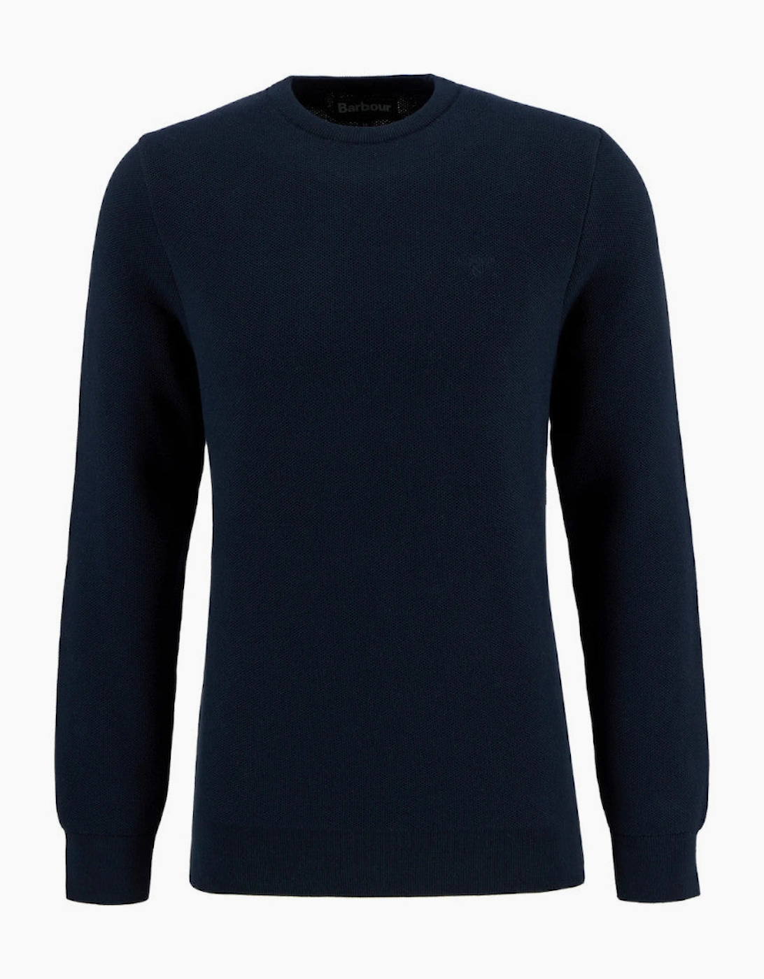 Honeycomb Crew Neck Sweater NY91 Navy, 5 of 4