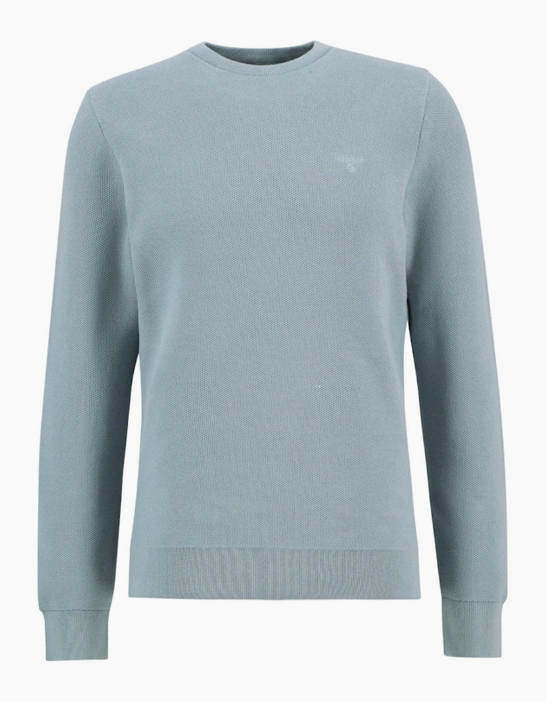 Honeycomb Crew Neck Sweater BU64  Slate, 4 of 3