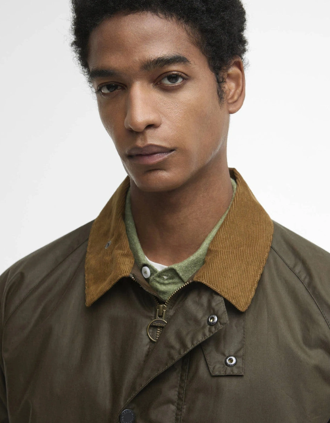 Modern Bedale Wax Jacket OL52 Beech/Highland Loch