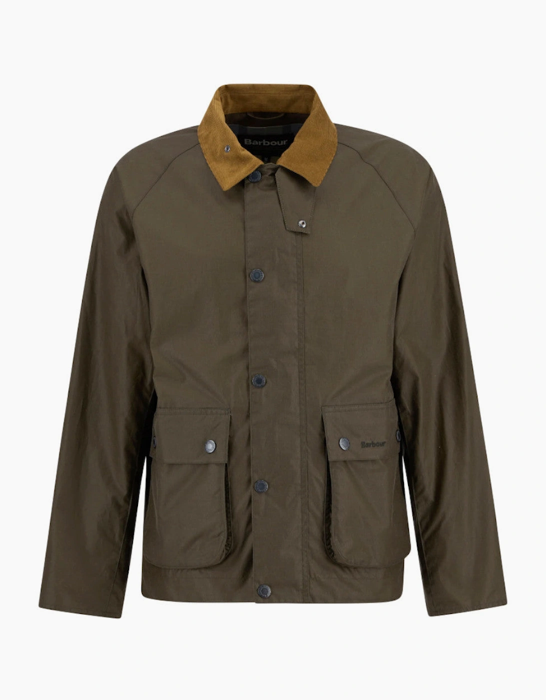 Modern Bedale Wax Jacket OL52 Beech/Highland Loch, 5 of 4