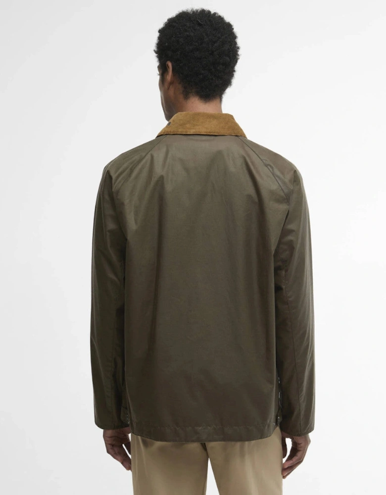 Modern Bedale Wax Jacket OL52 Beech/Highland Loch