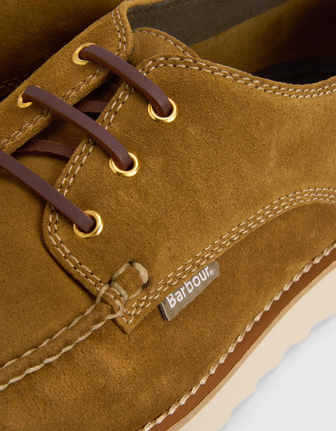 Aydon Derby Shoes BR13 Toffee Suede