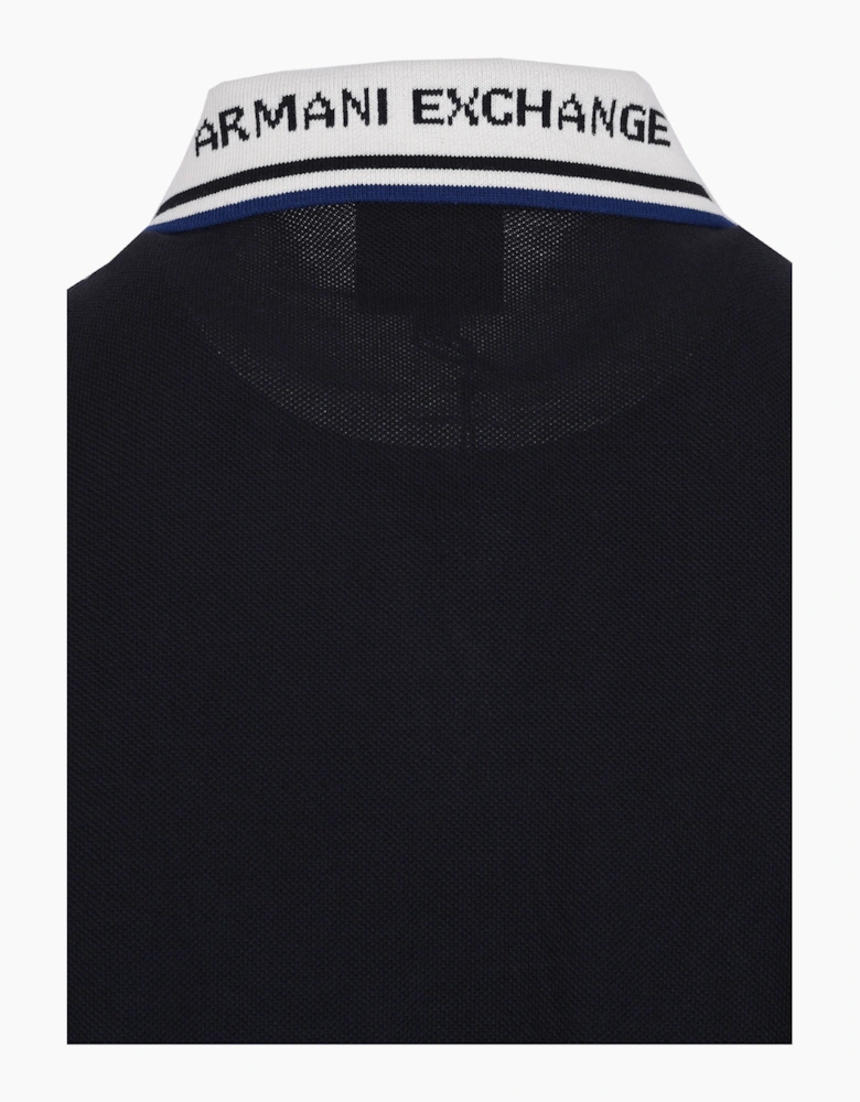 ARMARNI EXCHANGE POLO SHIRT DEEP NAVY