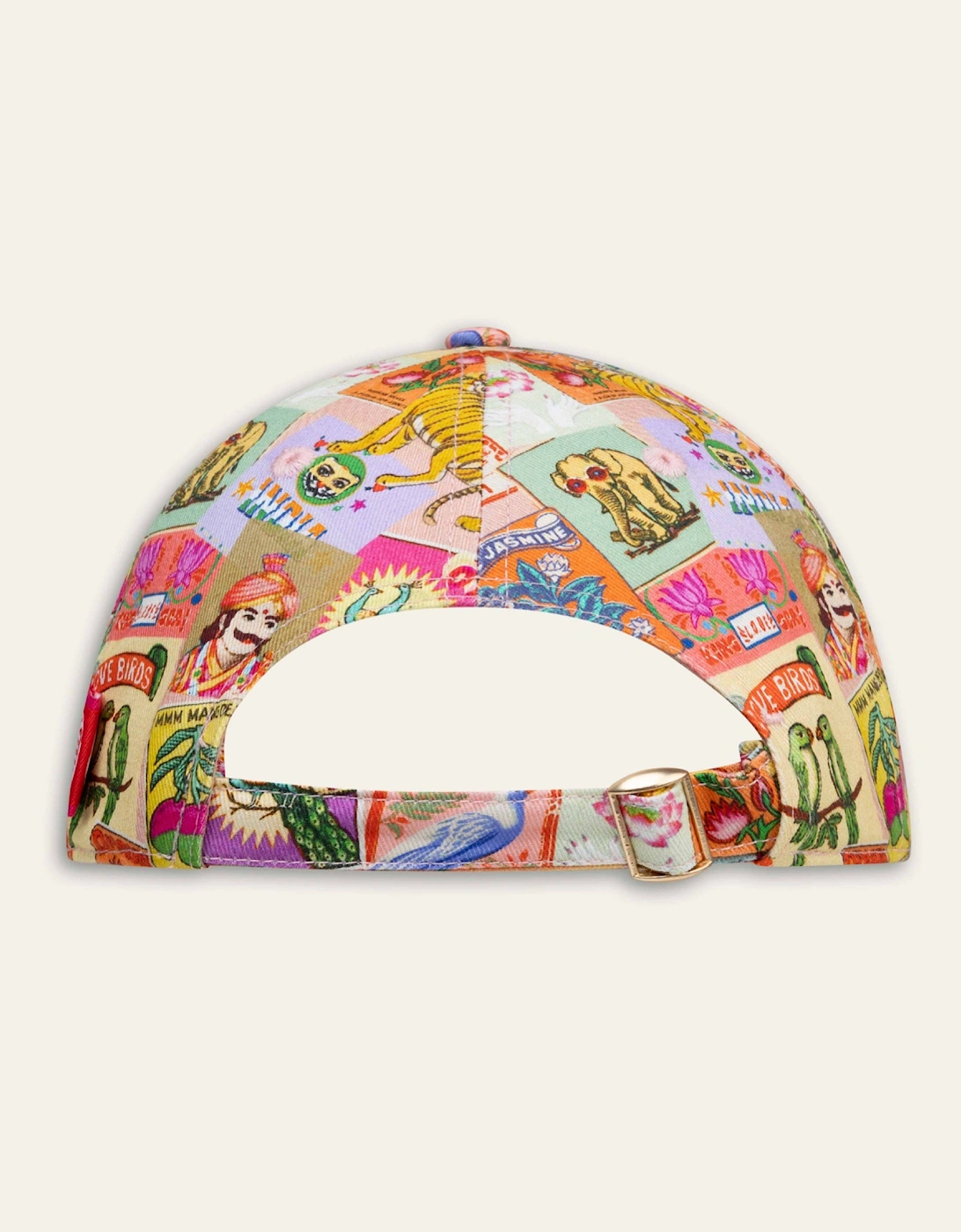 Girls Pink India Inspired Print Cap