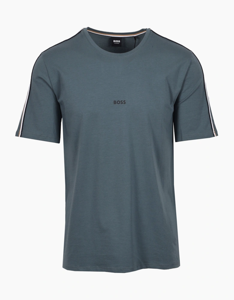 Boss Black UNIQUE T-SHIRT DARK GREEN