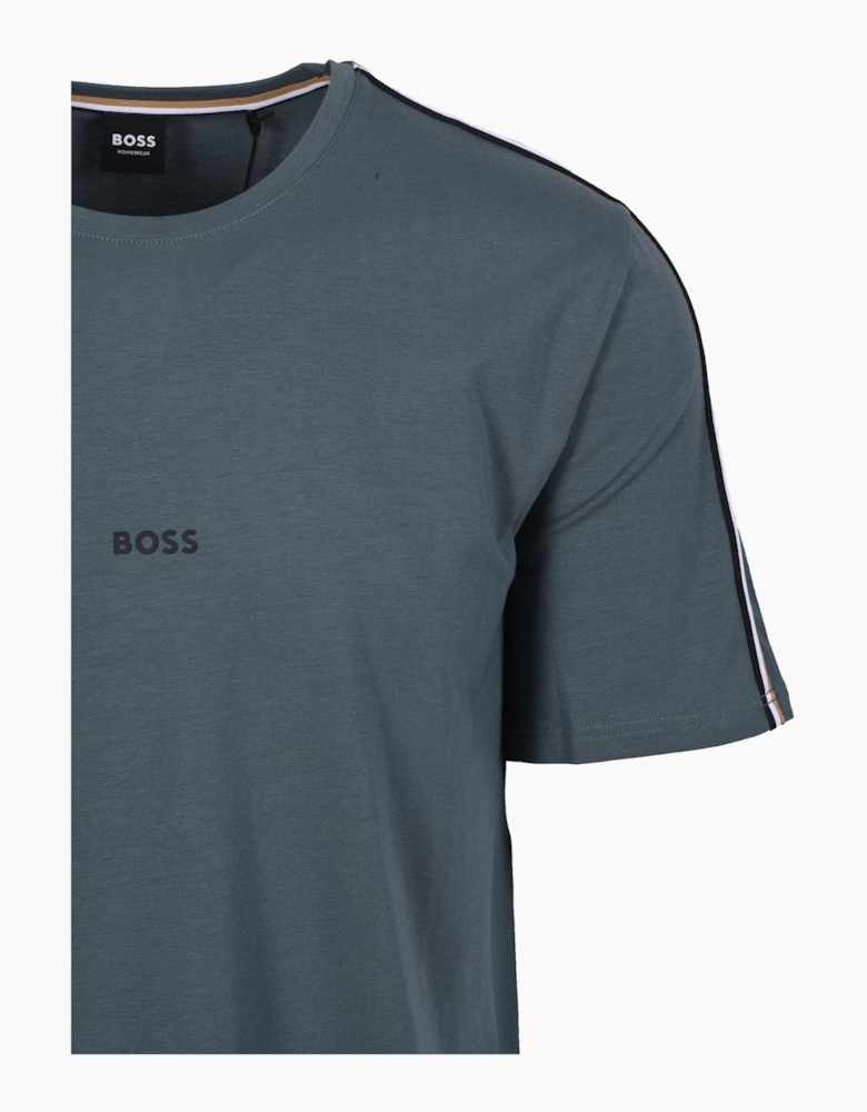 Boss Black UNIQUE T-SHIRT DARK GREEN