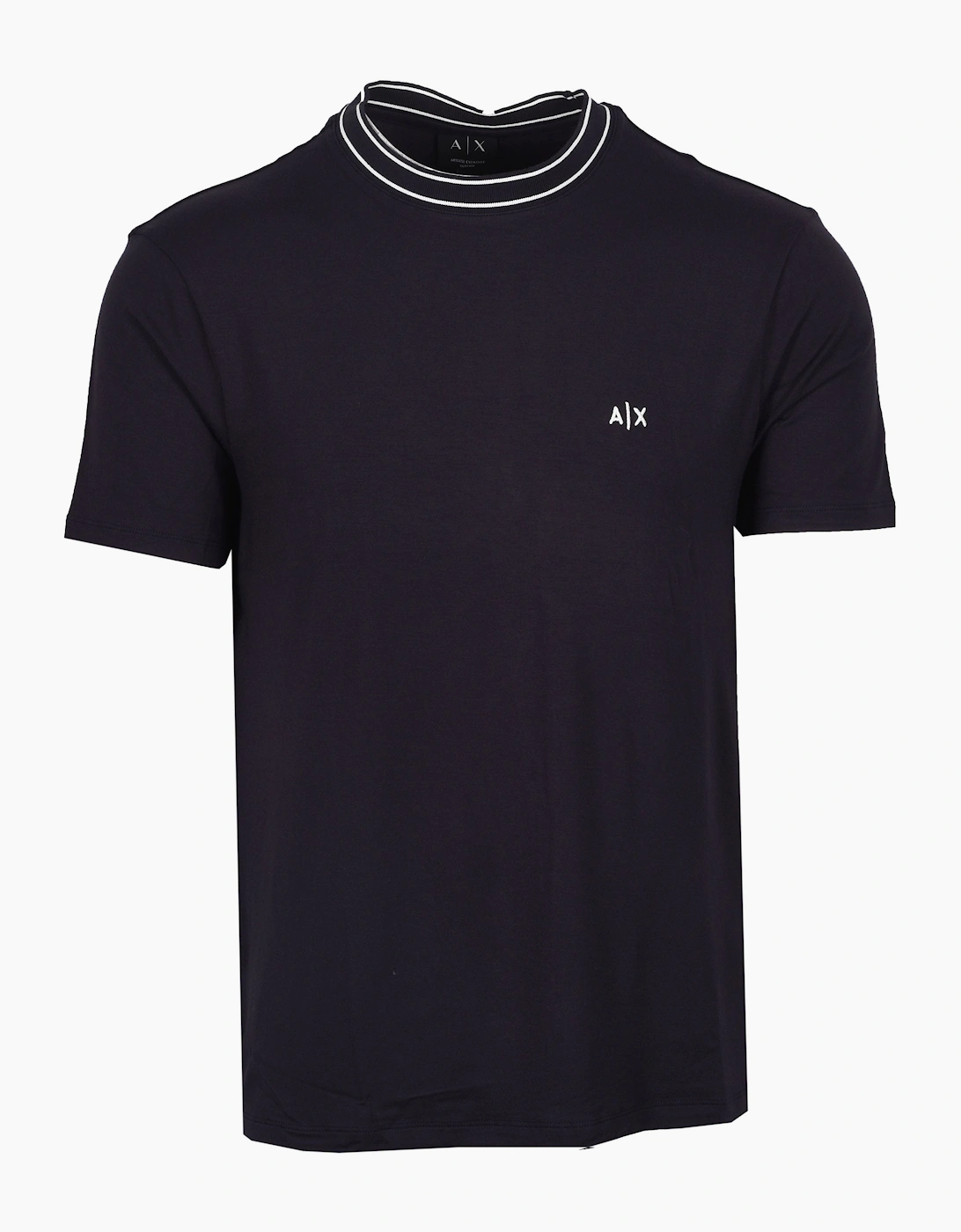 Armani Exchange Men's Navy T-Shirt Deep  44 Size 2XL