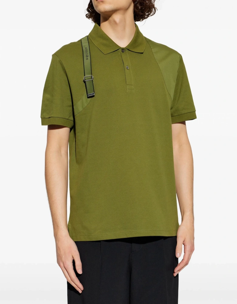 Harness Polo Shirt Green