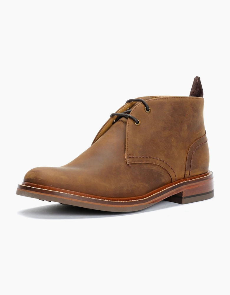 Chapman & Moore Country Chukka Oiled Leather Men's Tan Boots