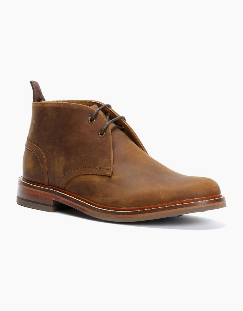Chapman & Moore Country Chukka Oiled Leather Men's Tan Boots
