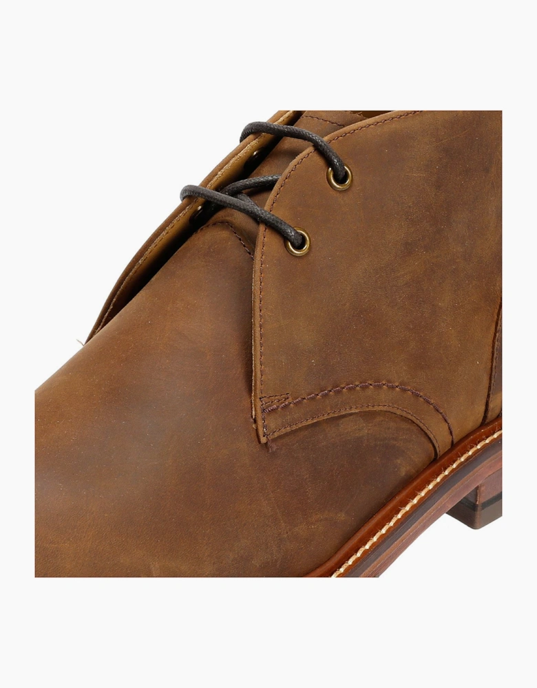 Chapman & Moore Country Chukka Oiled Leather Men's Tan Boots