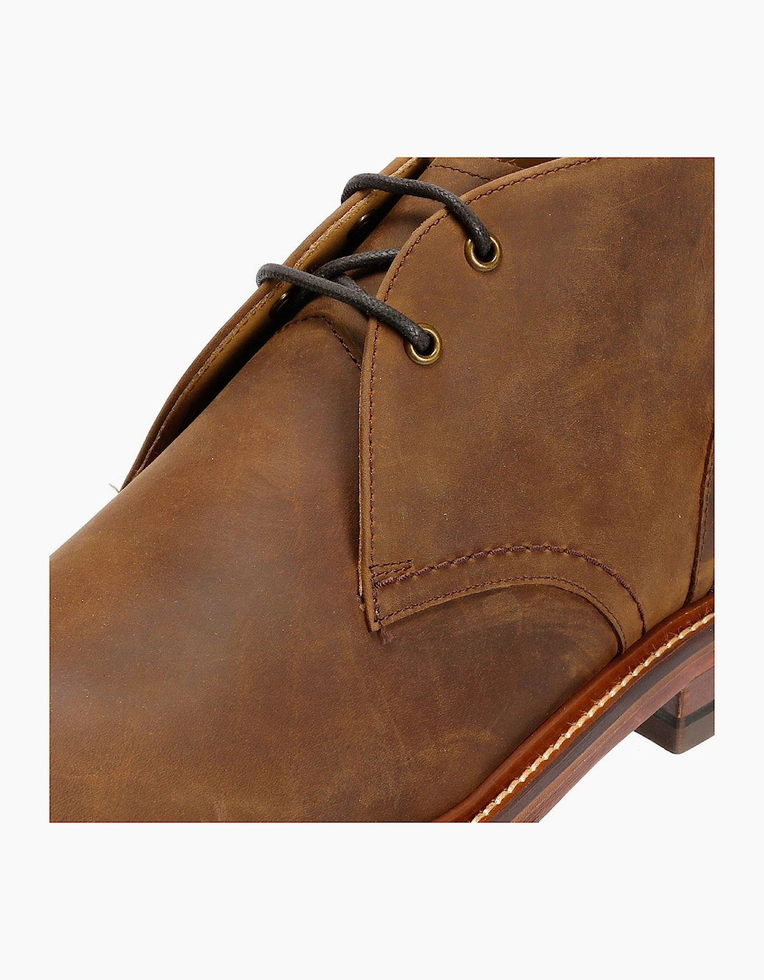 Chapman & Moore Country Chukka Oiled Leather Men's Tan Boots