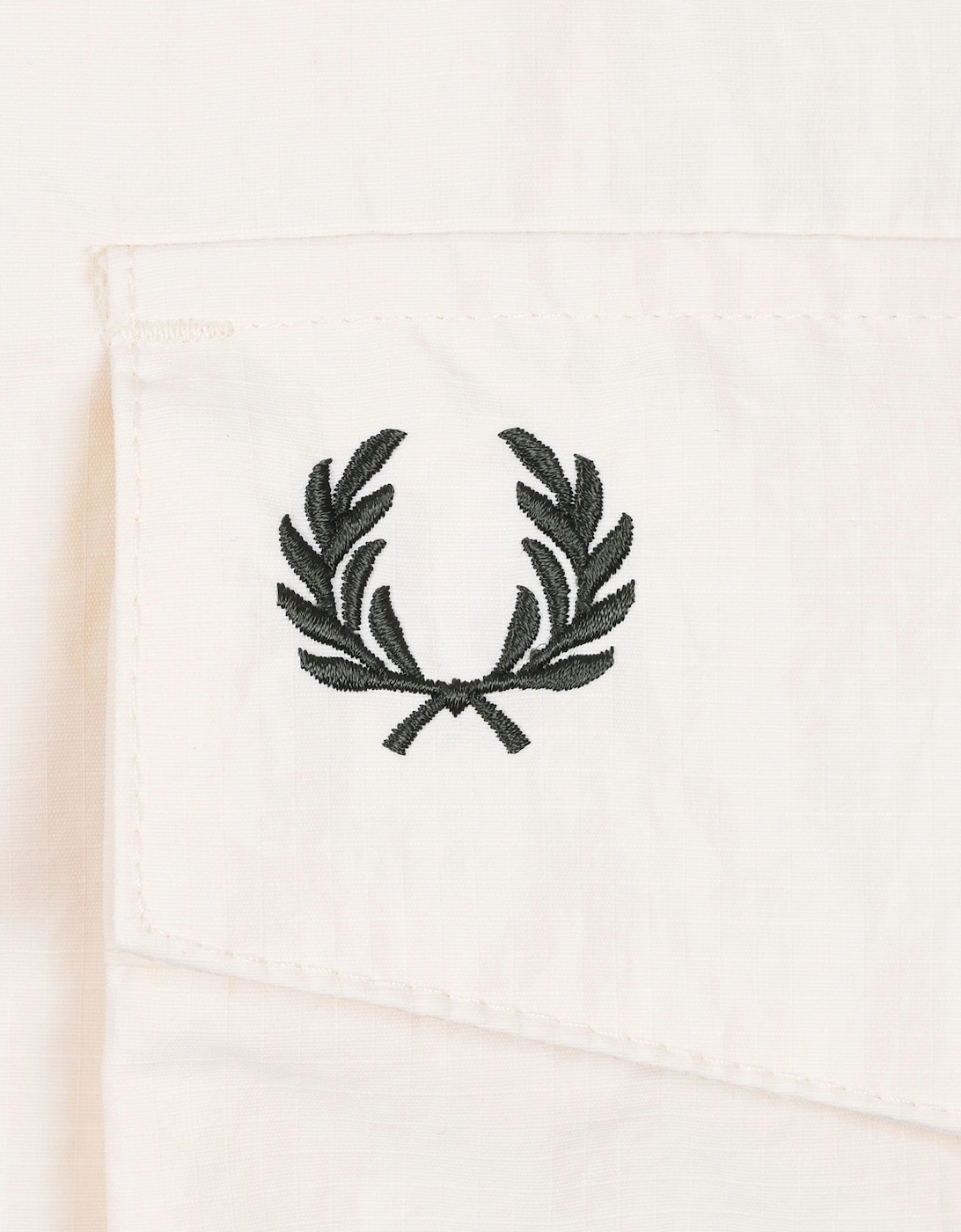 RIPSTOP POCKET OVERSHIRT ECRU