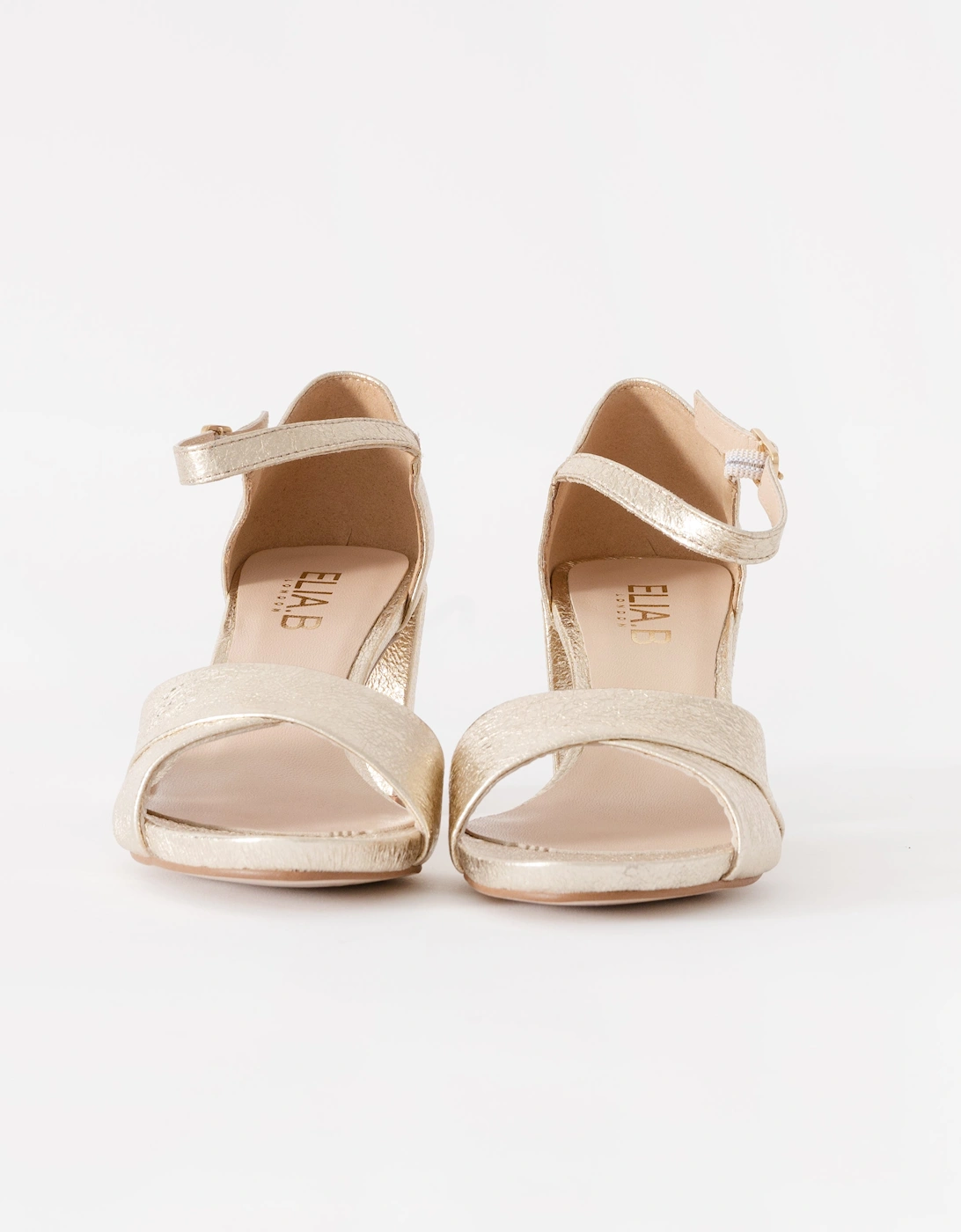 Hallie Womens Heeled Sandal - Platino