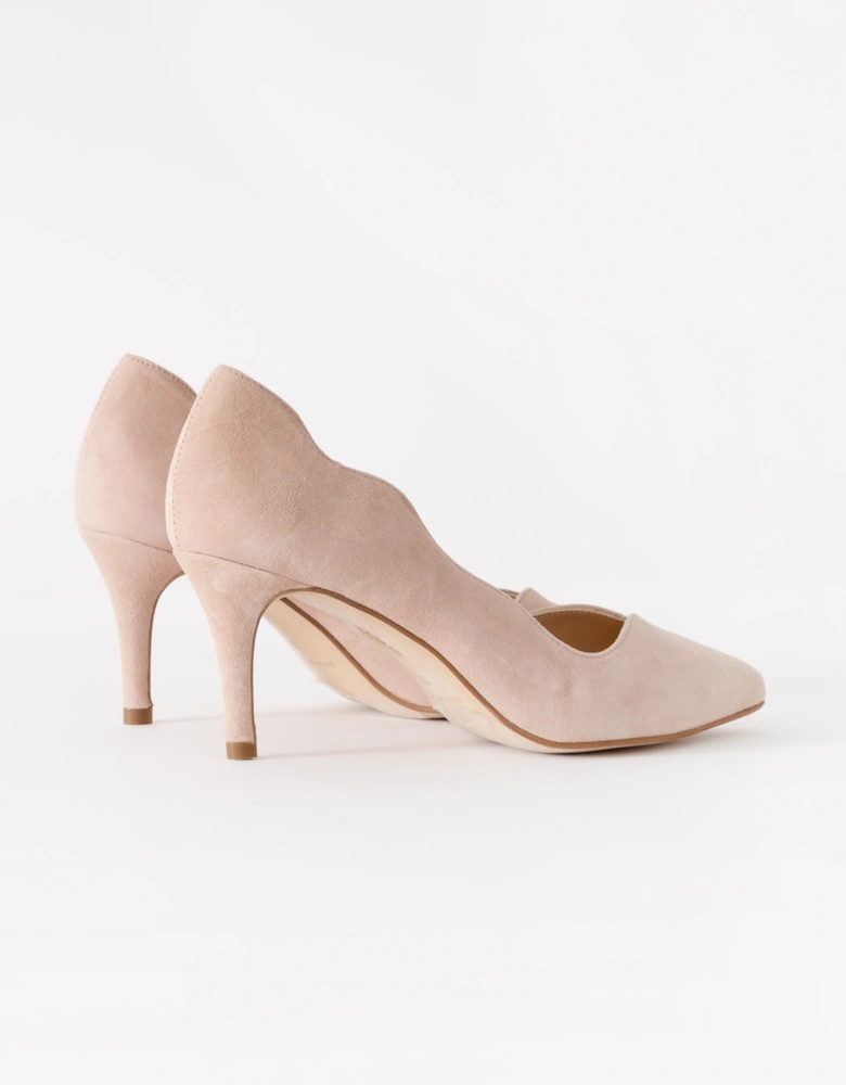 Dakota Womens Heeled Shoe - Nude