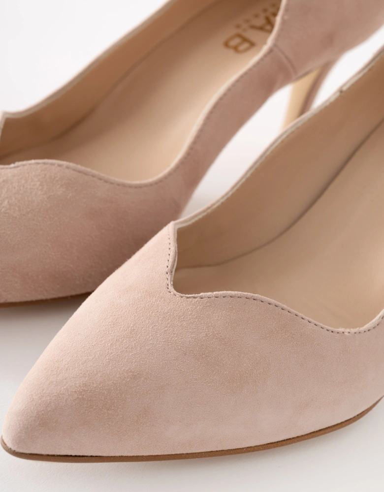 Dakota Womens Heeled Shoe - Nude