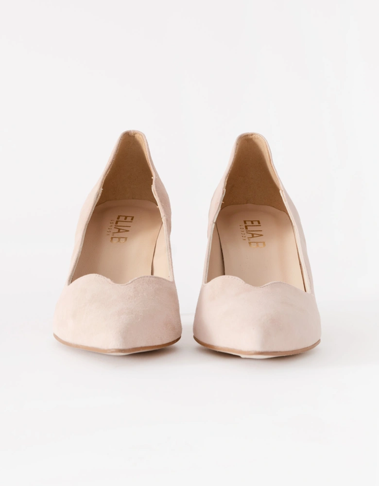 Dakota Womens Heeled Shoe - Nude
