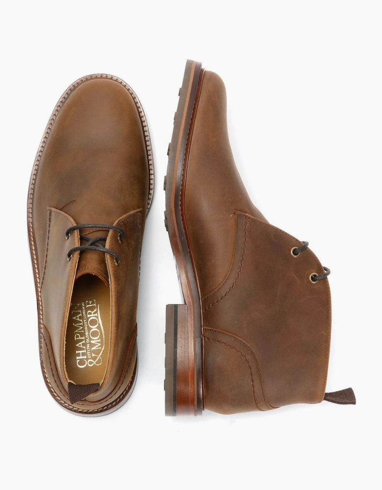 Chapman & Moore Country Chukka Leather Men's Choco Boots