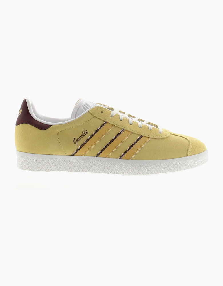 Adidas Originals Womens Trainers Gazelle Almost yellow oat maroon UK Size