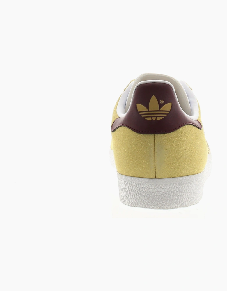 Adidas Originals Womens Trainers Gazelle Almost yellow oat maroon UK Size