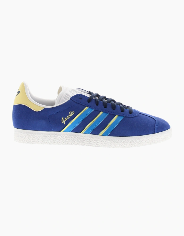 Adidas Originals Womens Trainers Gazelle royal blue bright yellow UK Size