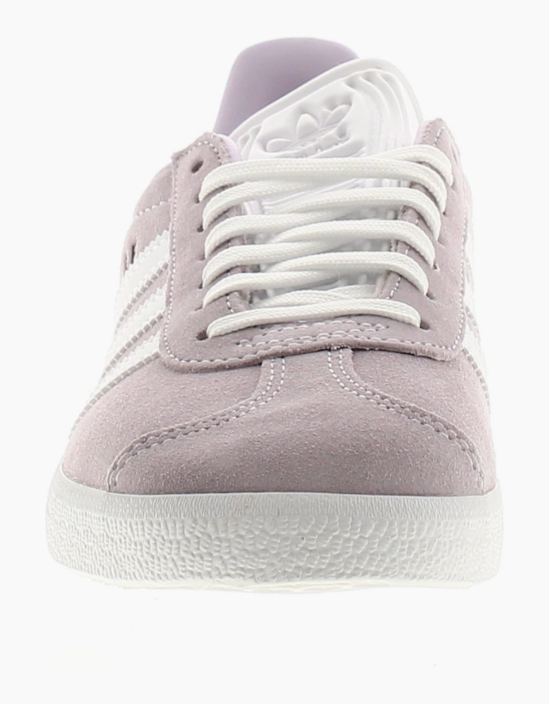 Adidas Originals Womens Trainers Gazelle silver dawn footwear UK Size