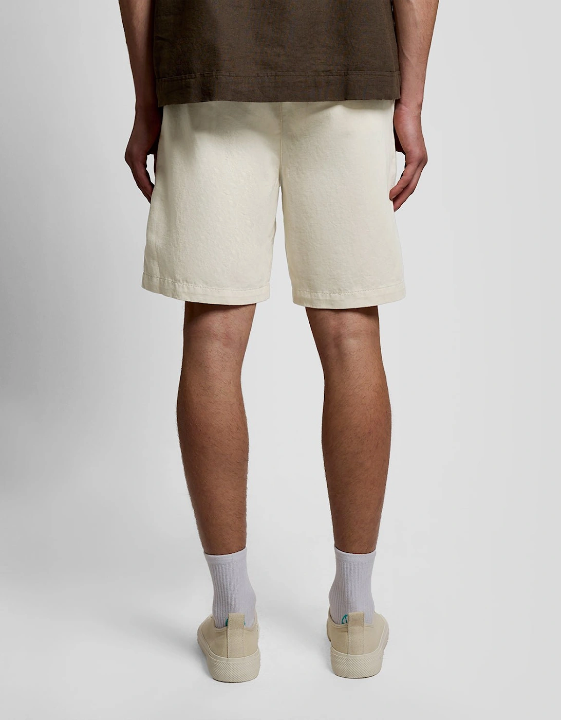 Linen Blend Shorts