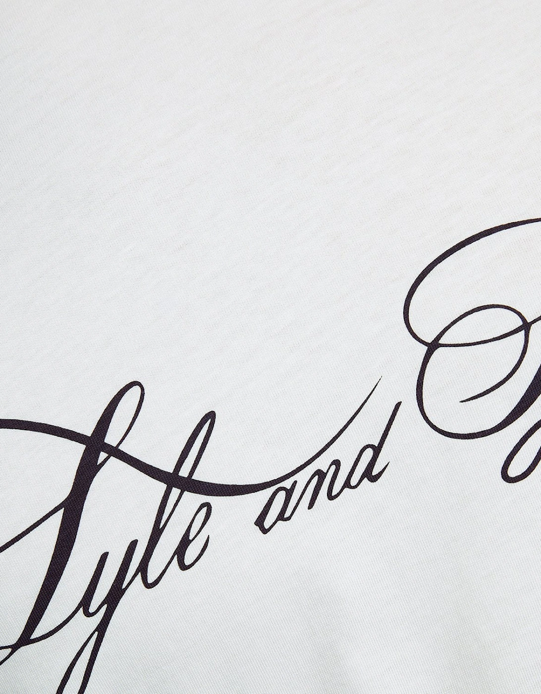 Superfine Cotton Graphic Logo T-Shirt