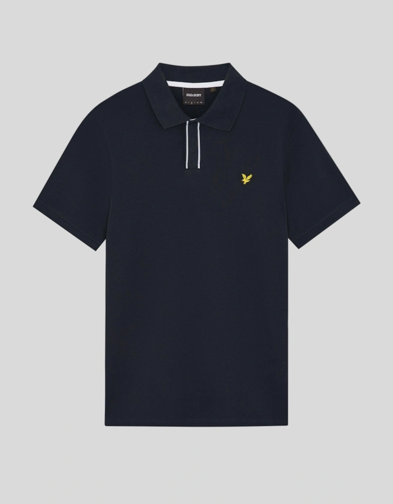 Placket Tipped Polo Shirt