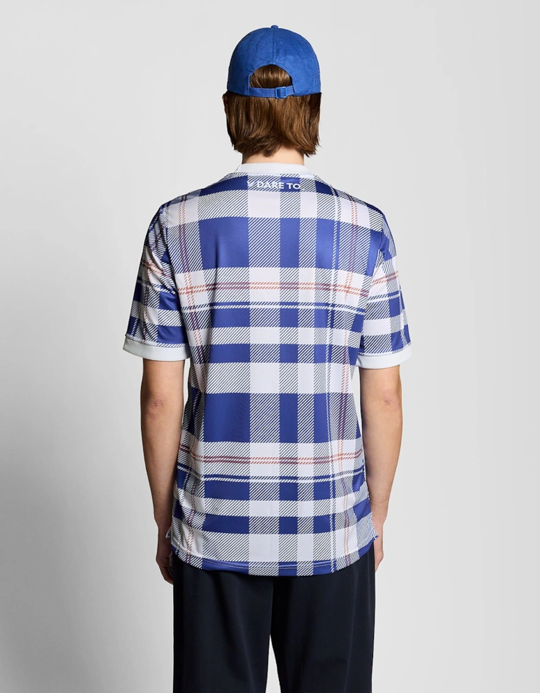 Tartan Check Football Shirt