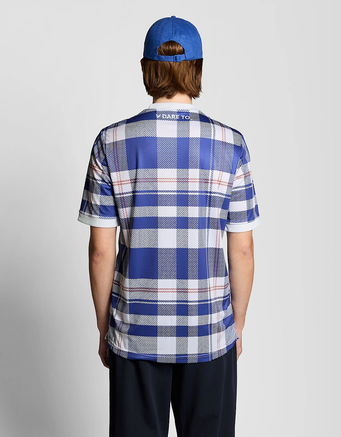 Tartan Check Football Shirt