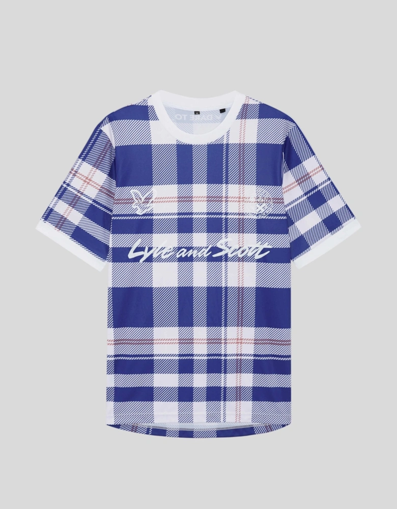 Tartan Check Football Shirt