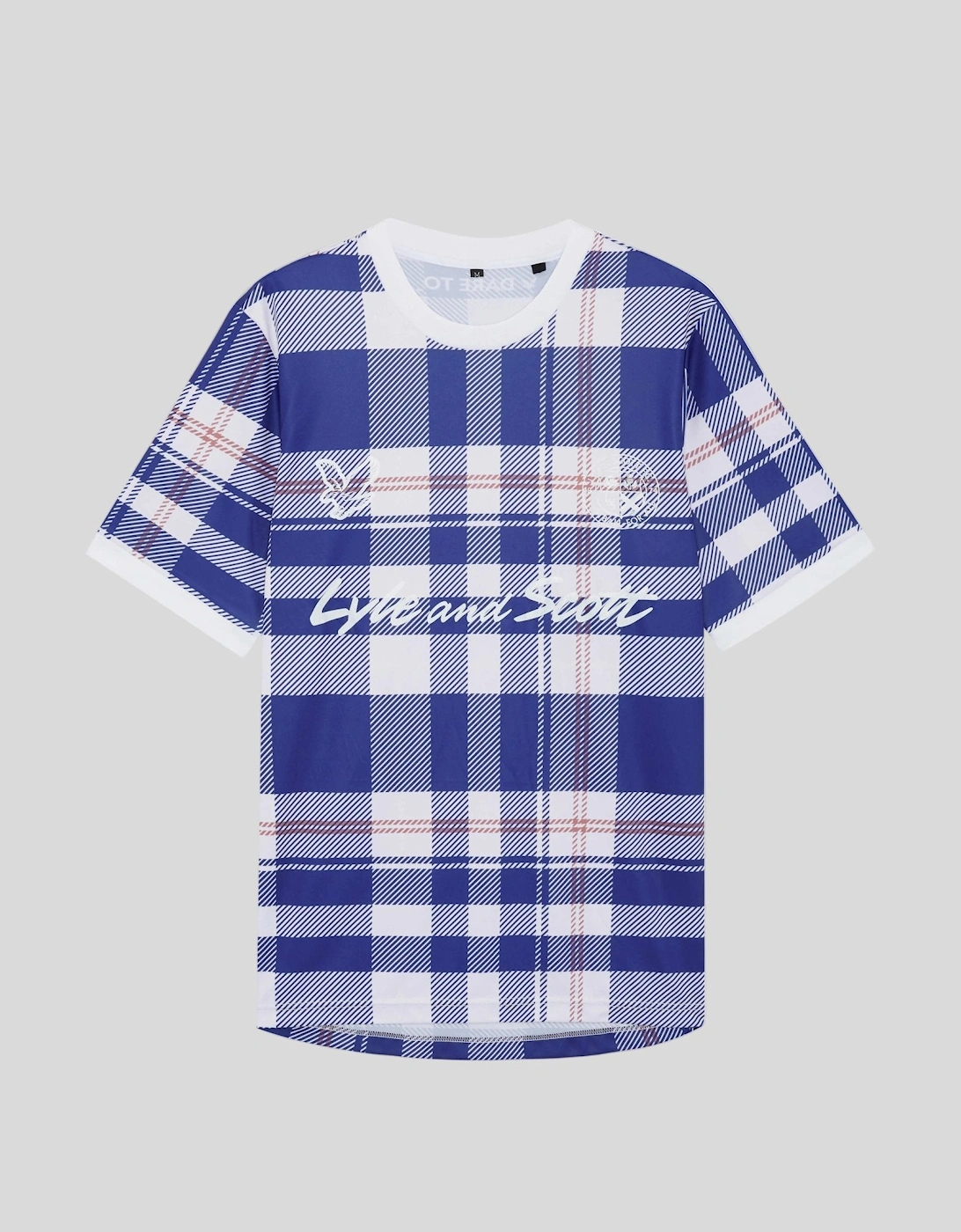 Tartan Check Football Shirt