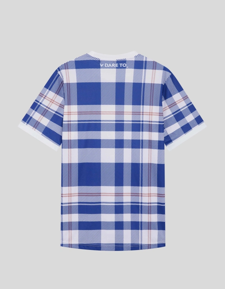 Tartan Check Football Shirt