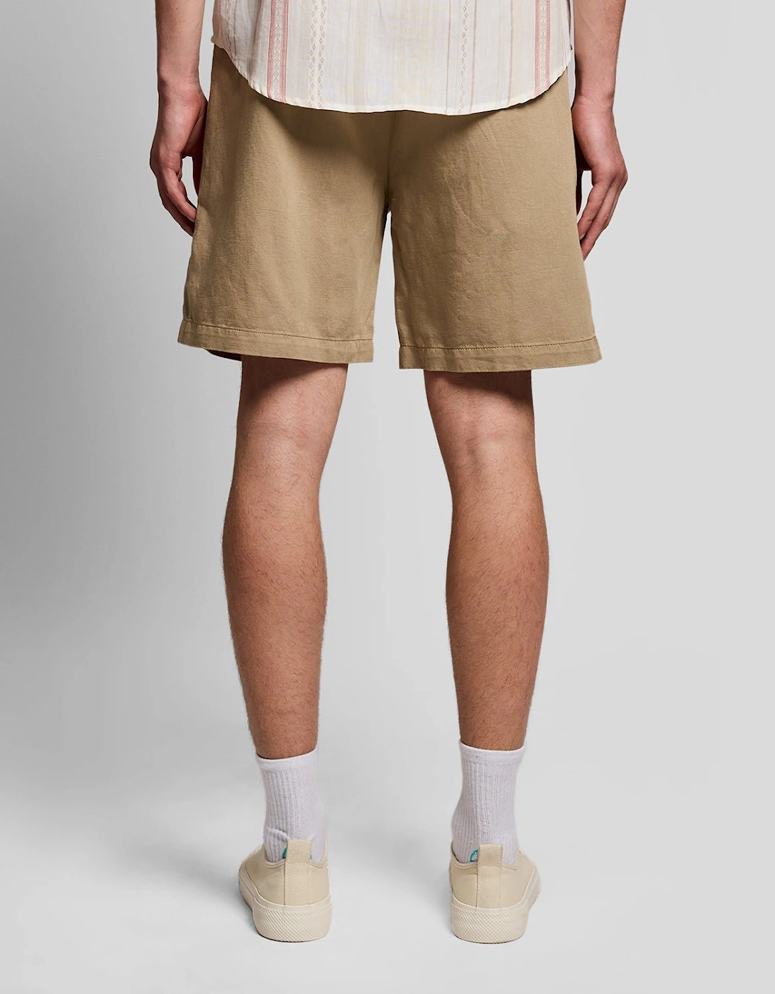 Linen Blend Shorts