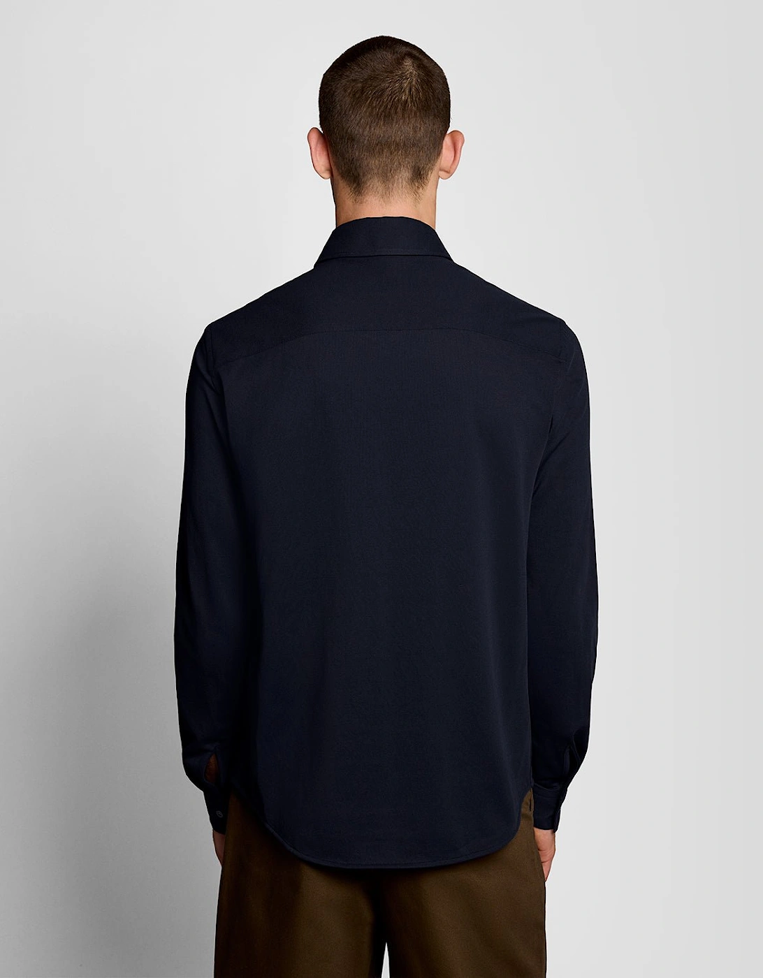 Cotton Oxford Jersey Shirt