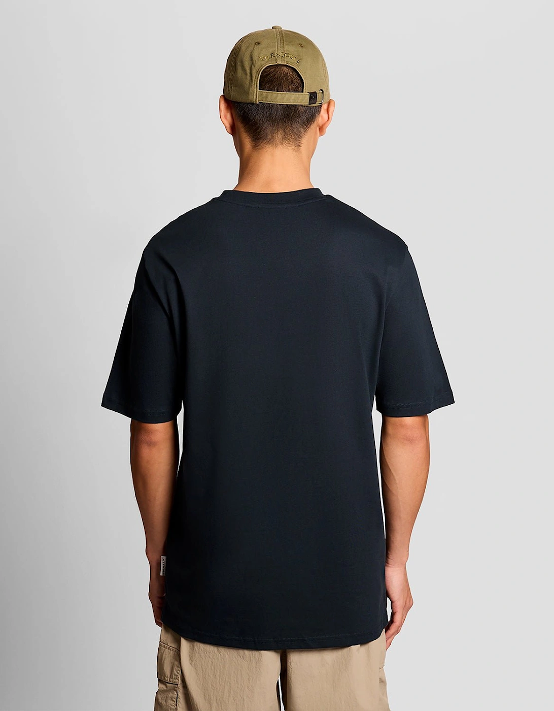 Lyle & Scott Men's Bleu T-Shirt Laundry - Image 4
