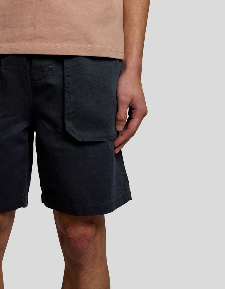 Linen Blend Shorts