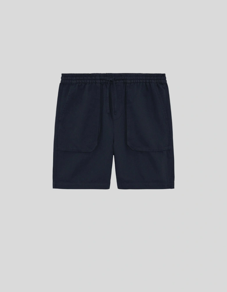 Linen Blend Shorts