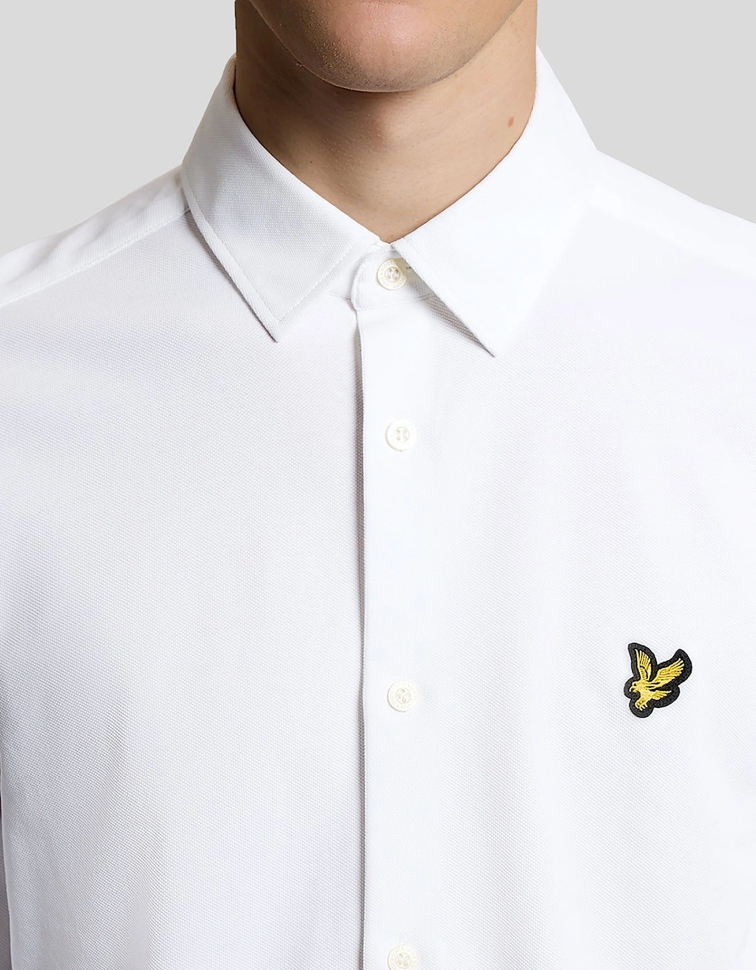 Cotton Oxford Jersey Shirt