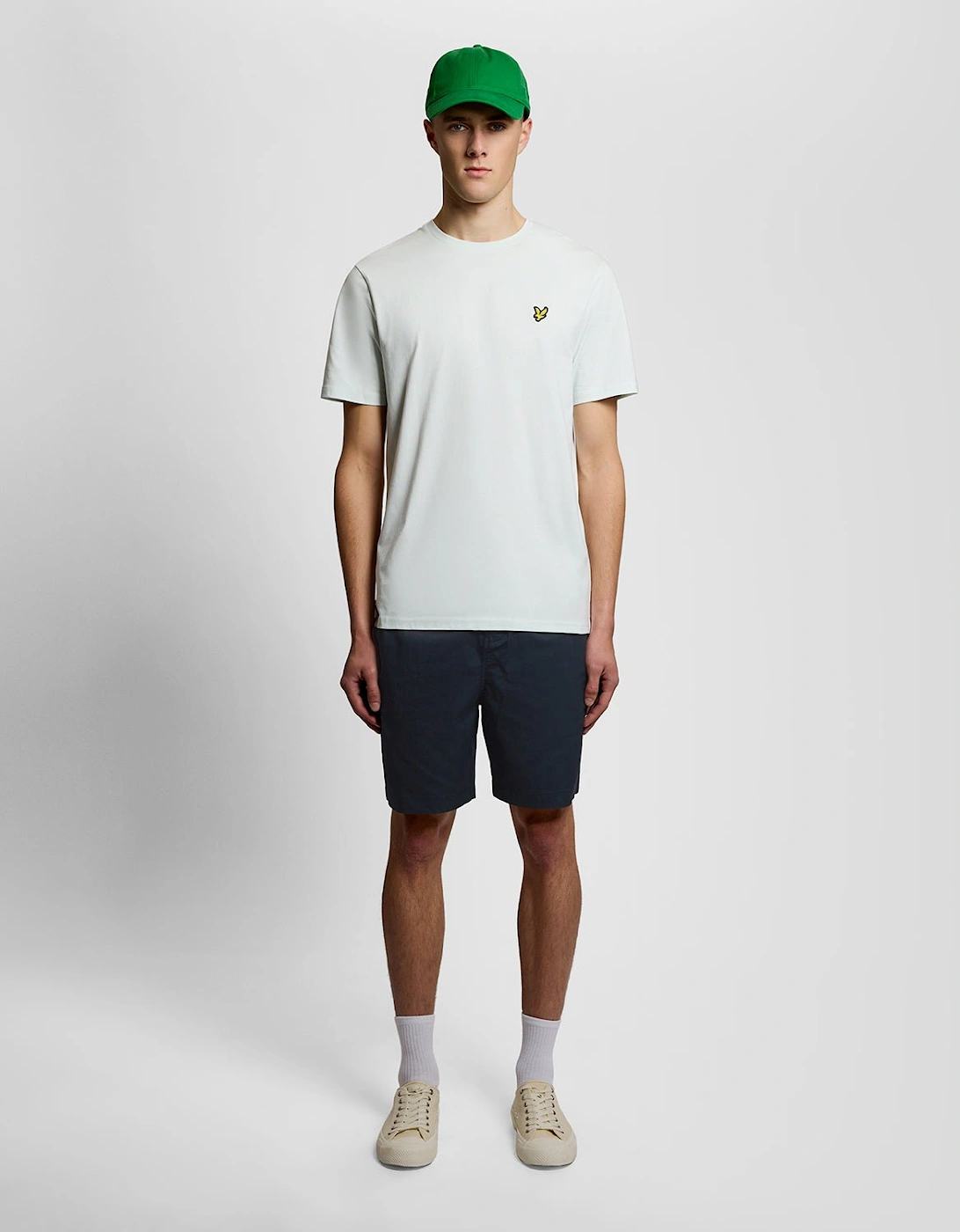 Cotton-Blend Twill Shorts, 7 of 6