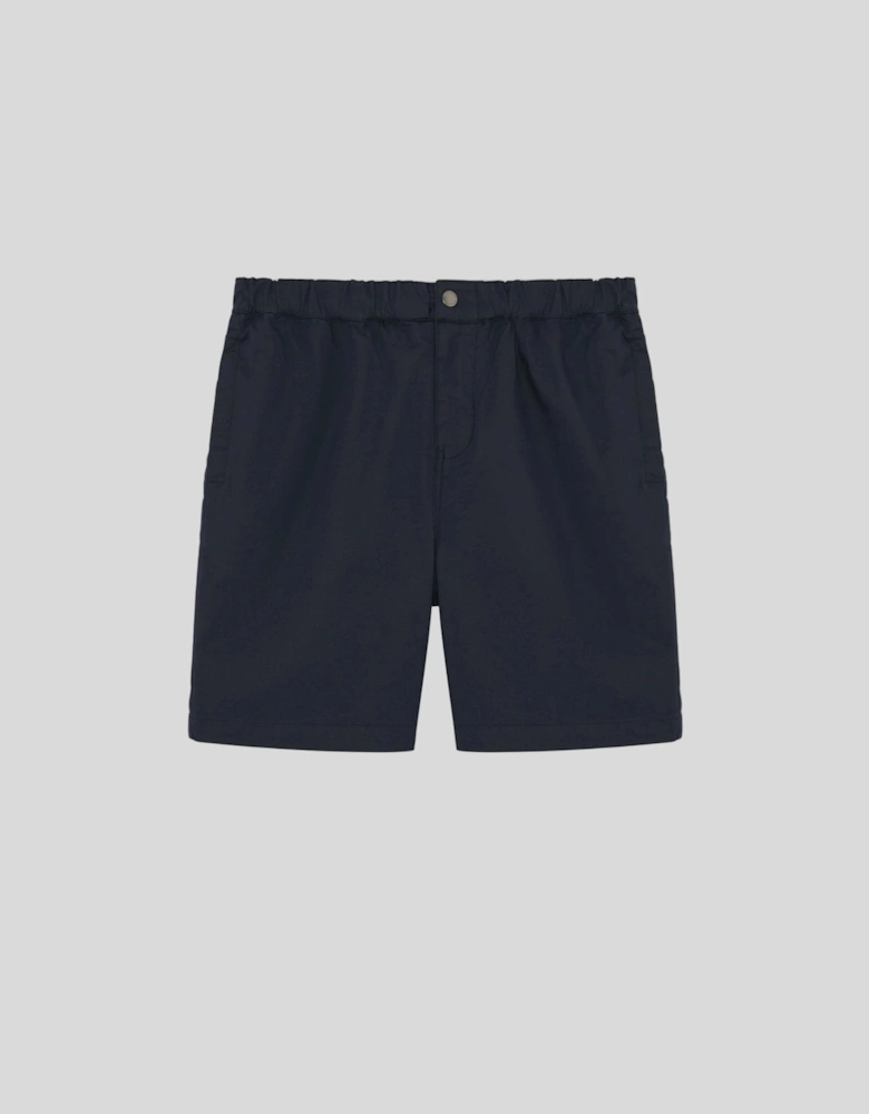 Cotton-Blend Twill Shorts