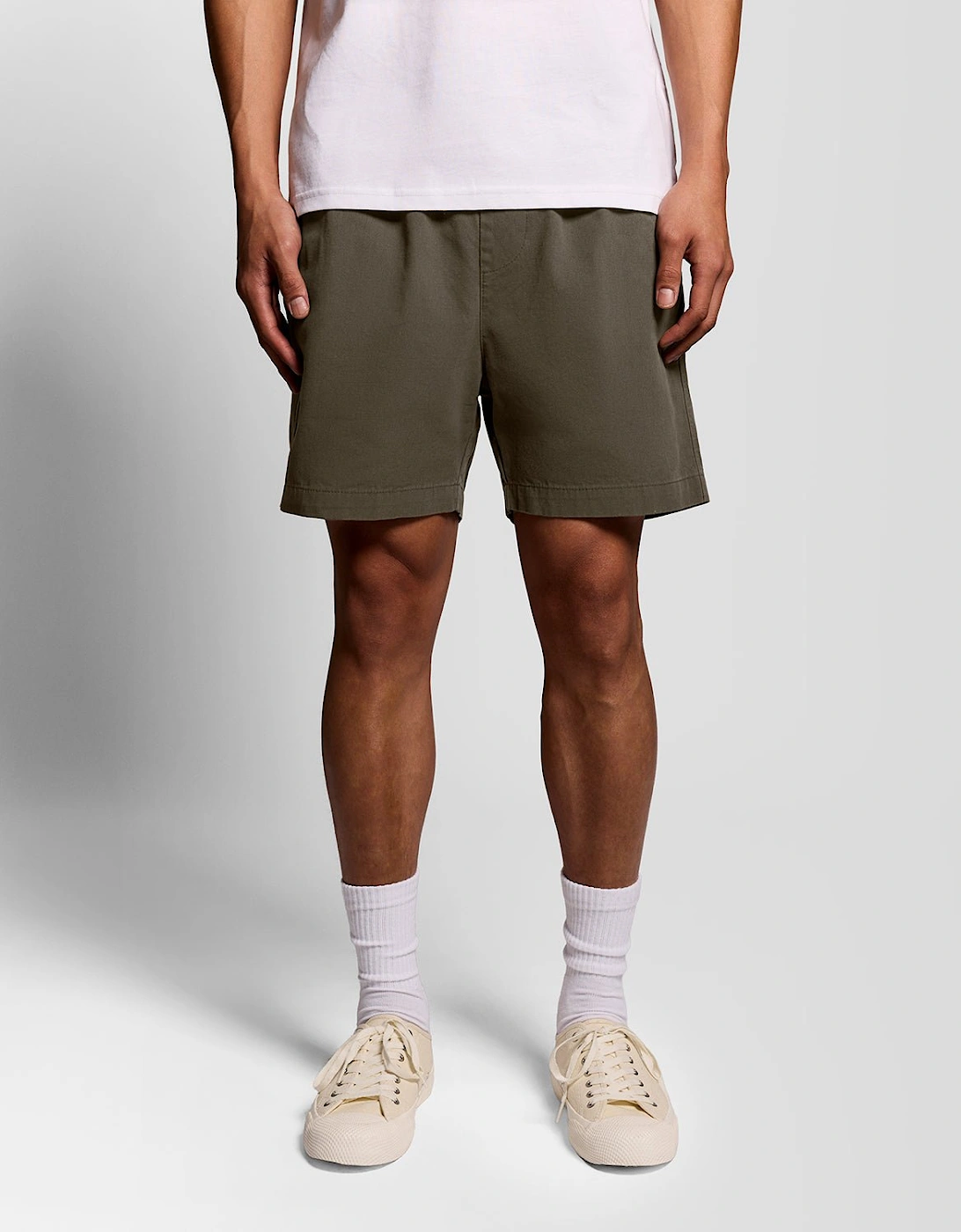 Cotton Twill Shorts