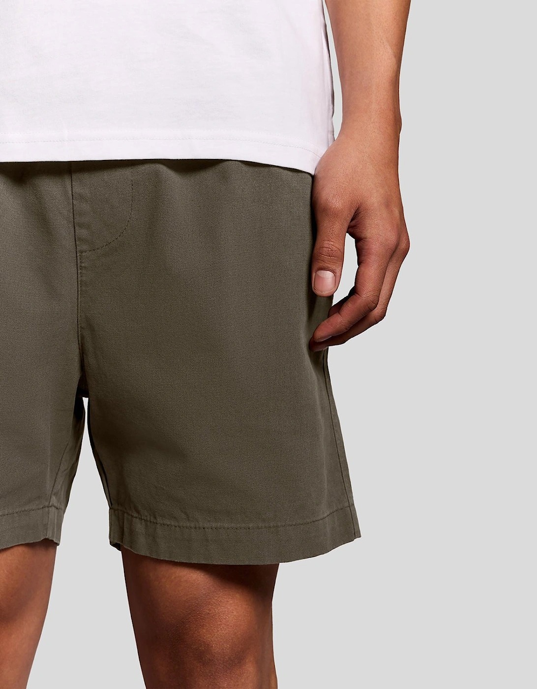 Cotton Twill Shorts