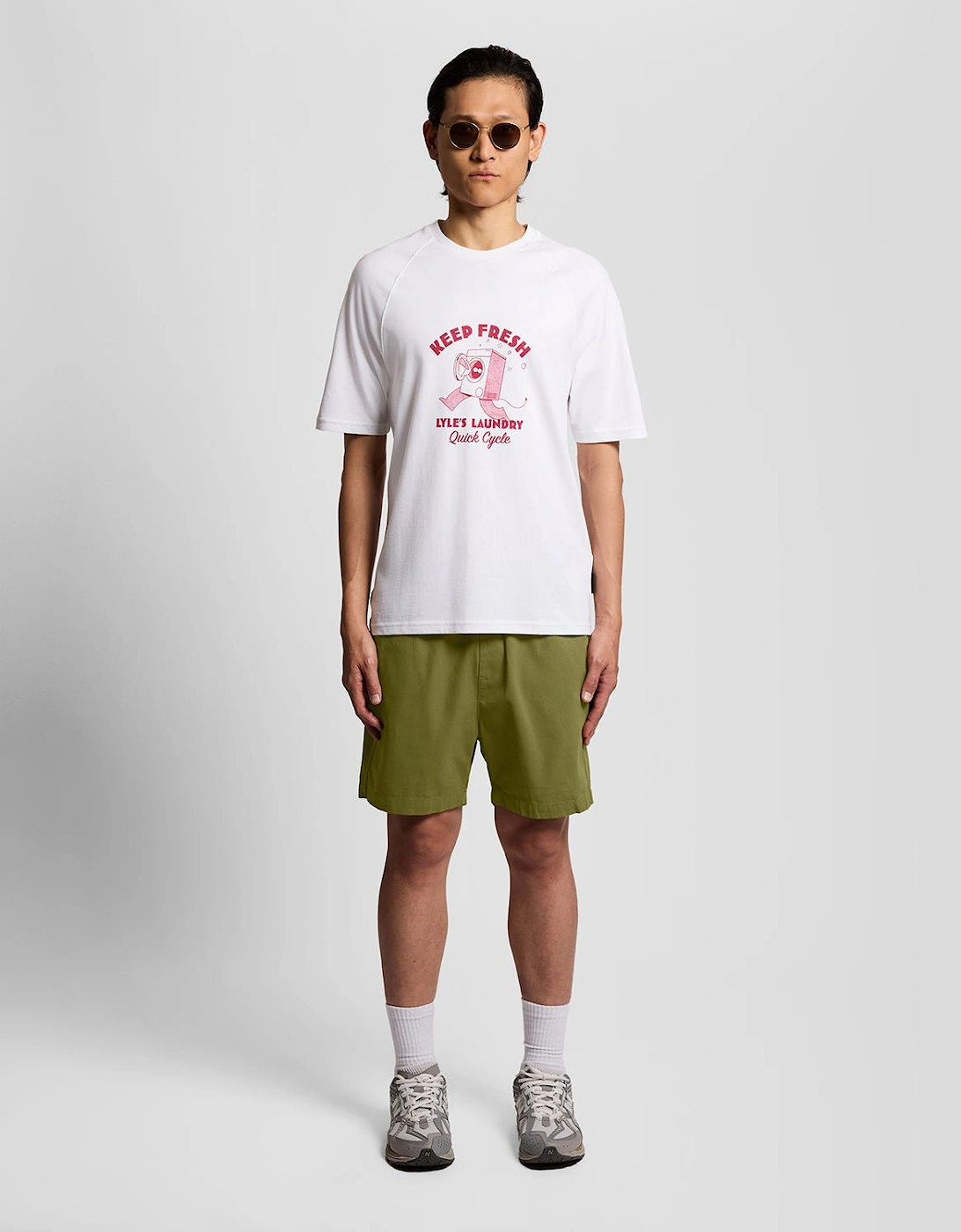Lyle And Scott Men's Cotton Twill Shorts - Size: 35/34/32