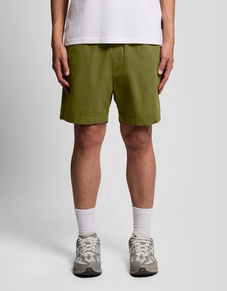 Cotton Twill Shorts